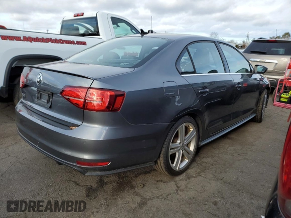 2016 Volkswagen Jetta Sedan 2.0T GLI SE with VIN 3VW5T7AJ6GM257116, listed as a Copart auction lot 85955404 with 96,818 mi miles and Salvage Title. Bid and sale history available at carsss.com. Image 3.