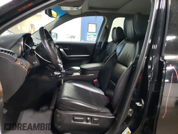 2013 Acura MDX Tech Pkg with VIN 2HNYD2H3XDH521532, listed as a Copart auction lot 50227025 with 147,227 mi miles and Salvage Title. Bid and sale history available at carsss.com. Image 7.