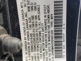 2016 Honda CR-V LX with VIN 2HKRM4H33GH651220, listed as a Copart auction lot 49003285 with 159,901 mi miles and Salvage Title. Bid and sale history available at carsss.com. Image 15.