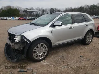 2010 Lincoln MKX with VIN 2LMDJ8JC6ABJ16082, listed as a Copart auction lot 49289365 with 255,399 mi miles and Clean Title. Bid and sale history available at carsss.com. Image 1.