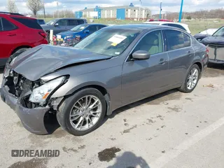 2012 Infiniti G37 x with VIN JN1CV6AR2CM677713, listed as a IAAI auction lot 41864083 with 55,573 mi miles and . Bid and sale history available at DreamBid. Image 17.