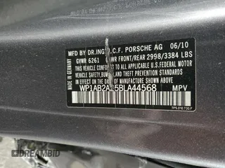 2011 Porsche Cayenne S with VIN WP1AB2A25BLA44568, listed as a Copart auction lot 50567375 with 135,166 mi miles and Salvage title. Bid and sale history available at DreamBid. Image 13.