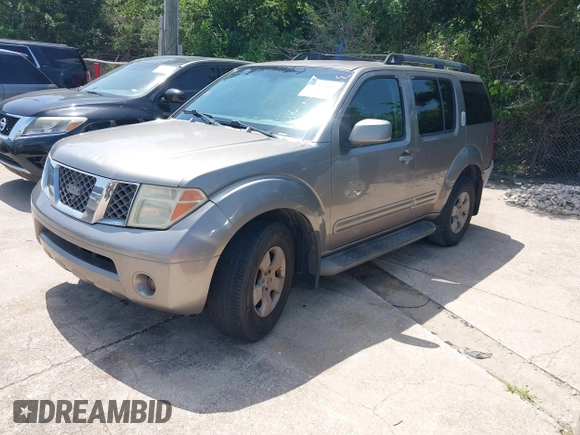 2006 Nissan Pathfinder SE with VIN 5N1AR18U46C670001, listed as a IAAI auction lot 42451015 with 292,292 mi miles and . Bid and sale history available at DreamBid. Image 2.
