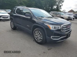 2018 GMC Acadia SLE with VIN 1GKKNLLS7JZ144042, listed as a Copart auction lot 57464704 with 123,204 mi miles and Salvage Title. Bid and sale history available at DreamBid. Image 4.