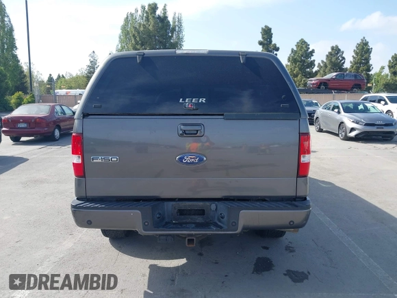 2008 Ford F-150 XLT with VIN 1FTPW14558FB43480, listed as a IAAI auction lot 42094172 with 132,866 mi miles. Bid and sale history available at carsss.com. Image 16.