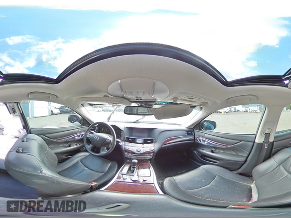 2017 Infiniti Q70 3.7 with VIN JN1BY1PR6HM210685, listed as a Copart auction lot 73644754 with Not provided miles and Salvage title. Bid and sale history available at DreamBid. Image 12.
