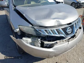 2009 Nissan Murano SL with VIN JN8AZ18U29W103622, listed as a IAAI auction lot 41624719 with 241,724 mi miles and . Bid and sale history available at DreamBid. Image 6.