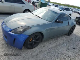 2005 Nissan 350Z Touring with VIN JN1AZ34E35M653359, listed as a Copart auction lot 52513125 with 143,940 mi miles and Salvage Title. Bid and sale history available at carsss.com. Image 1.