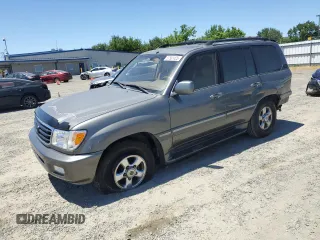 2001 Toyota Land Cruiser z VIN JTEHT05JX12015523, wystawiony jako Copart lot #57561425 z przebiegiem 277 413 mil mil oraz Szkoda całkowita • Salvage title. Historia ofert i sprzedaży dostępna na DreamBid. Obrazek 1.