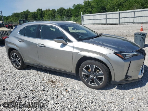 2022 Lexus UX 250h with VIN JTHP9JBH8N2060065, listed as a Copart auction lot 58173725 with 50,990 mi miles and Salvage title. Bid and sale history available at DreamBid. Image 4.