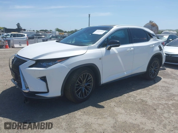 2017 Lexus RX with VIN 2T2BZMCA3HC081907, listed as a IAAI auction lot 42052693 with 81,266 mi miles. Bid and sale history available at carsss.com. Image 18.