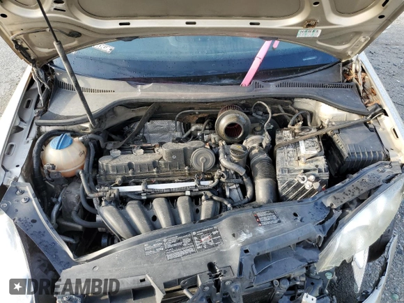 2005 Volkswagen Jetta 2.5L with VIN 3VWRF71K55M633965, listed as a Copart auction lot 58065205 with 131,424 mi miles and Salvage title. Bid and sale history available at DreamBid. Image 11.
