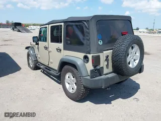 2017 Jeep Wrangler Unlimited Sport with VIN 1C4BJWDG5HL754991, listed as a IAAI auction lot 41807291 with NaN miles. Bid and sale history available at carsss.com. Image 3.