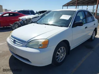 2001 Honda Civic LX with VIN 2HGES16551H602691, listed as a IAAI auction lot 42039179 with 139,615 mi miles. Bid and sale history available at carsss.com. Image 2.
