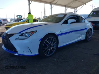 2017 Lexus RC with VIN JTHHE5BC0H5016527, listed as a IAAI auction lot 41323618 with 72,456 mi miles. Bid and sale history available at carsss.com. Image 17.