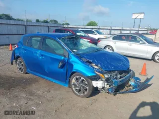 2018 Toyota Corolla iM with VIN JTNKARJE9JJ562572, listed as a IAAI auction lot 39943009 with NaN miles. Bid and sale history available at carsss.com. Image 1.