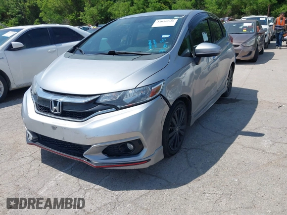 2018 Honda Fit Sport with VIN 3HGGK5G66JM709483, listed as a IAAI auction lot 42030546 with 84,127 mi miles and . Bid and sale history available at DreamBid. Image 2.