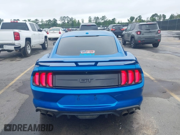2019 Ford Mustang GT with VIN 1FA6P8CF2K5141734, listed as a IAAI auction lot 42303880 with 152,560 mi miles and . Bid and sale history available at DreamBid. Image 17.