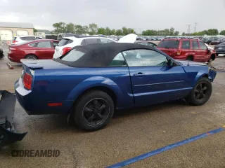 2007 Ford Mustang Deluxe with VIN 1ZVFT84N175273366, listed as a Copart auction lot 56422655 with 167,930 mi miles and Salvage title. Bid and sale history available at DreamBid. Image 3.