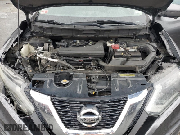 2017 Nissan Rogue SV with VIN 5N1AT2MV5HC756135, listed as a Copart auction lot 59656225 with 157,656 mi miles and Salvage title. Bid and sale history available at DreamBid. Image 12.