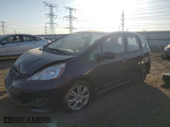 2009 Honda Fit Sport with VIN JHMGE88489S074126, listed as a Copart auction lot 74920054 with 100,157 mi miles and Salvage Title. Bid and sale history available at carsss.com. Image 1.