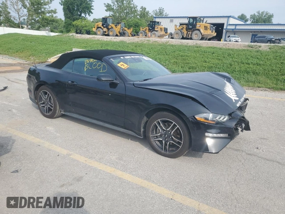 2023 Ford Mustang EcoBoost with VIN 1FATP8UH0P5110461, listed as a Copart auction lot 60317175 with 61,375 mi miles and Clean title. Bid and sale history available at DreamBid. Image 4.