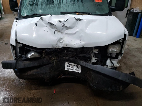 2015 Chevrolet Express Cargo with VIN 1GCWGFCF8F1197303, listed as a Copart auction lot 84651484 with Not provided miles and Salvage title. Bid and sale history available at DreamBid. Image 13.