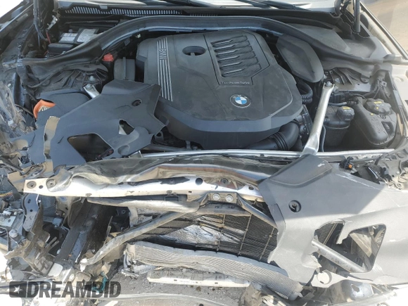 2020 BMW 5 Series 540i with VIN WBAJS1C07LCD57016, listed as a Copart auction lot 56801715 with Not provided miles and Salvage title. Bid and sale history available at DreamBid. Image 11.