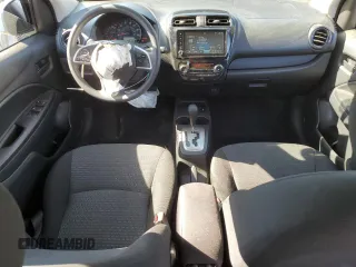 2024 Mitsubishi Mirage ES with VIN ML32FUFJXRHF12996, listed as a Copart auction lot 55492395 with 3,388 mi miles and Salvage title. Bid and sale history available at DreamBid. Image 8.