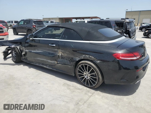 2022 Mercedes-Benz C 300 with VIN W1KWK8DB5NG111436, listed as a Copart auction lot 65630494 with 72,767 mi miles and Salvage Title. Bid and sale history available at DreamBid. Image 2.