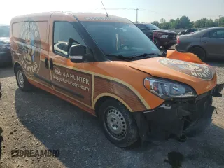 2018 Ram ProMaster City Cargo Tradesman with VIN ZFBERFAB4J6L41479, listed as a Copart auction lot 63806924 with 53,151 mi miles and Salvage Title. Bid and sale history available at DreamBid. Image 4.