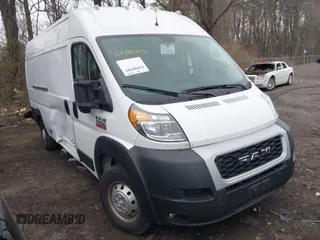2021 Ram ProMaster Cargo with VIN 3C6MRVJG0ME510482, listed as a IAAI auction lot 42048205 with 10,010 mi miles. Bid and sale history available at carsss.com. Image 1.