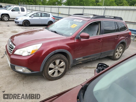 2011 Subaru Outback Limited Power Moon с VIN 4S4BRDLC5B2387966, выставлен на аукционе Copart как лот 58481965 с пробегом 184 731 миль миль и Списание • Salvage title. История ставок и продаж доступна на DreamBid. Изображение 1.