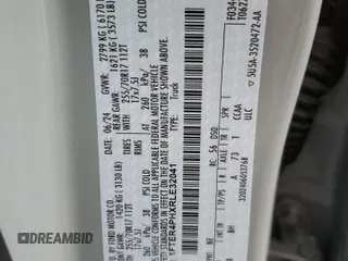 2024 Ford Ranger XL with VIN 1FTER4PHXRLE32041, listed as a Copart auction lot 71378594 with 2,267 mi miles and Salvage Title. Bid and sale history available at carsss.com. Image 14.