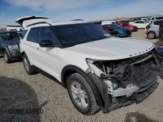 2020 Ford Explorer ST with VIN 1FM5K8GC4LGD17057, listed as a Copart auction lot 46979045 with 37,832 mi miles and Salvage Title. Bid and sale history available at DreamBid. Image 4.