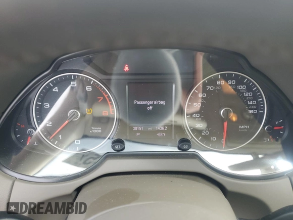2016 Audi Q5 Premium Plus with VIN WA1D7AFP0GA092829, listed as a Copart auction lot 58058645 with 38,151 mi miles and Salvage title. Bid and sale history available at DreamBid. Image 9.