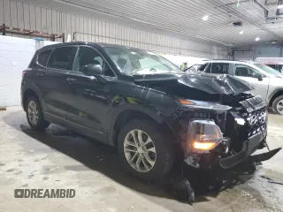 2019 Hyundai Santa Fe SEL with VIN 5NMS3CAD3KH008163, listed as a Copart auction lot 47119455 with 121,131 mi miles and Salvage Title. Bid and sale history available at carsss.com. Image 4.