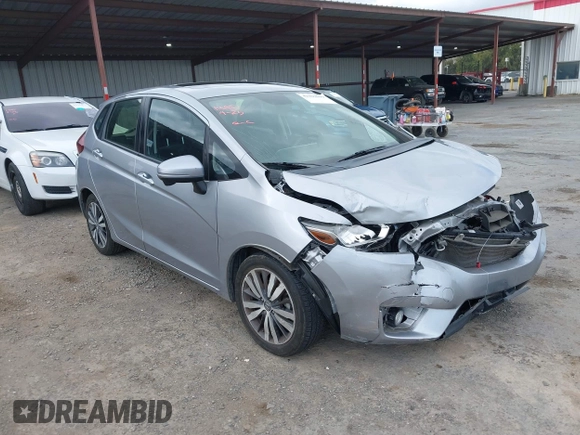 2017 Honda Fit EX with VIN JHMGK5H7XHS017443, listed as a IAAI auction lot 42109699 with 55,451 mi miles. Bid and sale history available at carsss.com. Image 1.