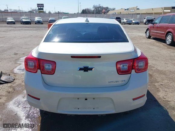 2013 Chevrolet Malibu LTZ with VIN 1G11J5SX2DF337404, listed as a IAAI auction lot 41732337 with 112,276 mi miles. Bid and sale history available at carsss.com. Image 16.