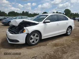 2012 Volkswagen Jetta TDI w/Premium & Nav with VIN 3VWLL7AJ4CM360634, listed as a Copart auction lot 58619355 with 171,903 mi miles and Salvage title. Bid and sale history available at DreamBid. Image 1.