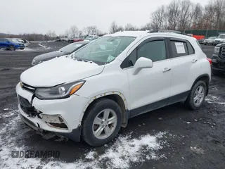 2017 Chevrolet Trax LT with VIN KL7CJPSBXHB170042, listed as a IAAI auction lot 41547858 with 69,383 mi miles. Bid and sale history available at carsss.com. Image 2.