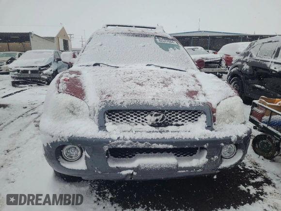 2002 Hyundai Santa Fe GLS with VIN KM8SC73D82U229282, listed as a Copart auction lot 82037604 with Not Provided miles and Salvage Title. Bid and sale history available at carsss.com. Image 5.