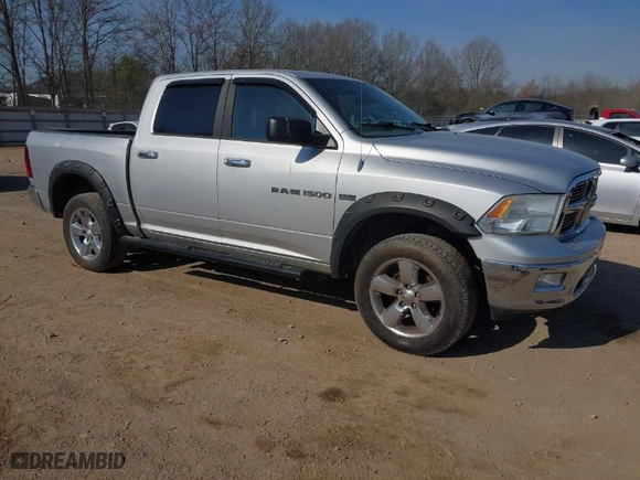 2012 Ram 1500 Big Horn with VIN 1C6RD7LT9CS109714, listed as a IAAI auction lot 41877020 with 1 mi miles. Bid and sale history available at carsss.com. Image 1.