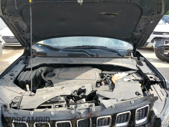 2018 Jeep Compass Limited with VIN 3C4NJDCB6JT190608, listed as a Copart auction lot 59131785 with 73,263 mi miles and Salvage title. Bid and sale history available at DreamBid. Image 12.