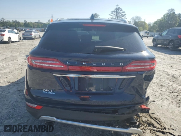 2019 Lincoln MKC Reserve with VIN 5LMCJ3C91KUL48660, listed as a Copart auction lot 52329455 with 67,163 mi miles and Salvage title. Bid and sale history available at DreamBid. Image 6.