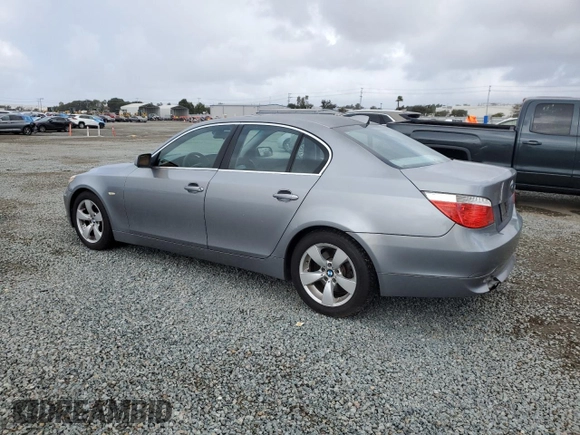 2005 BMW 5 Series 530i with VIN WBANA73585CR60267, listed as a Copart auction lot 47089185 with 244,533 mi miles and Clean Title. Bid and sale history available at DreamBid. Image 2.