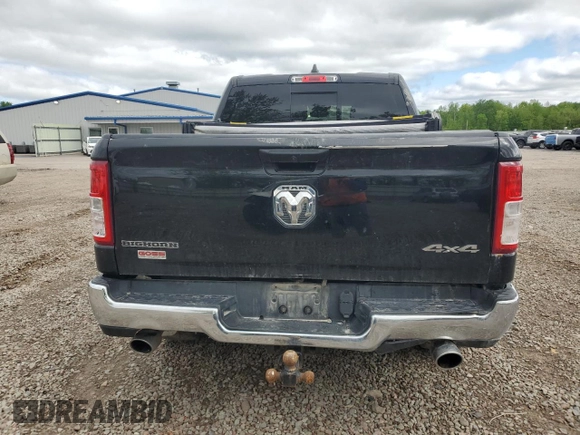 2022 Ram 1500 Big Horn with VIN 1C6SRFFT1NN426154, listed as a Copart auction lot 57332205 with 103,942 mi miles and Salvage title. Bid and sale history available at DreamBid. Image 6.
