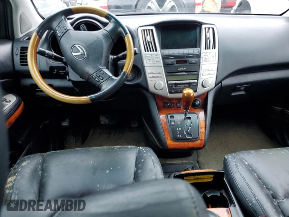 2005 Lexus RX 330 with VIN 2T2GA31U35C034652, listed as a Copart auction lot 74458684 with 0 mi miles and Salvage Title. Bid and sale history available at carsss.com. Image 8.