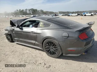 2020 Ford Mustang GT with VIN 1FA6P8CF5L5118160, listed as a Copart auction lot 48400465 with 0 mi miles and Salvage Title. Bid and sale history available at carsss.com. Image 2.