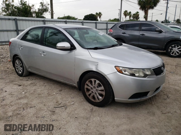 2011 Kia Forte EX with VIN KNAFU4A24B5449092, listed as a Copart auction lot 61679584 with 129,196 mi miles and Non Repairable. Bid and sale history available at carsss.com. Image 4.